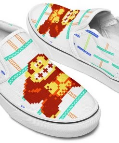 Kicks Donkey Kong Slip Ons
