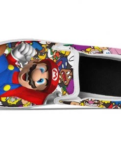 Kicks Super Mario Slip Ons