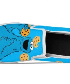 Kicks Cookie Monster Slip Ons