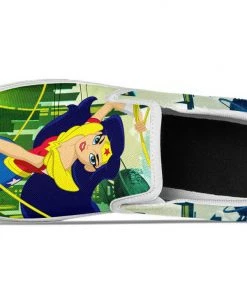 Kicks Wonder Woman DCSG Slip Ons