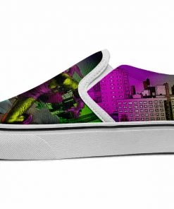 Kicks Green Goblin Slip Ons