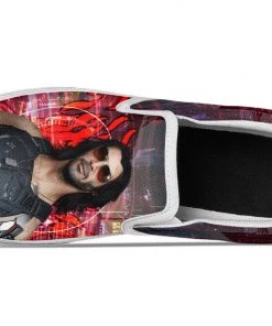 Kicks Cyberpunk 2077 - Johnny Silverhand Slip Ons