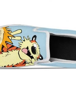 Kicks Calvin And Hobbes Slip Ons