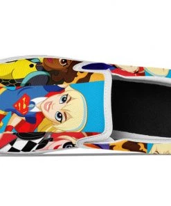 Kicks DC Super Hero Girls Slip Ons