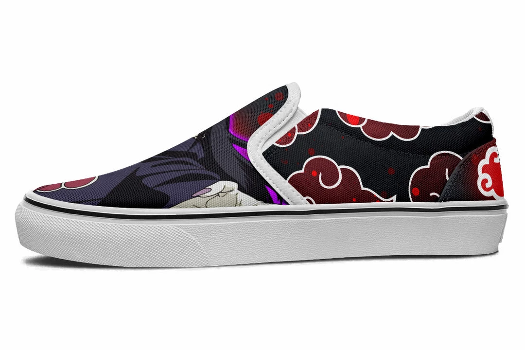 Kicks Akatsuki Orochimaru Slip Ons 9 Kicks Akatsuki Orochimaru Slip Ons