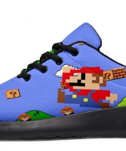 Kicks Super Mario 8Bit Sports Shoes Runners