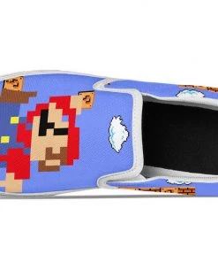Kicks Super Mario 8Bit Slip Ons