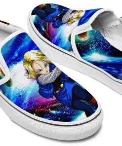 Kicks Android 18 Slip Ons