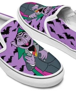 Kicks Count Von Count Slip Ons