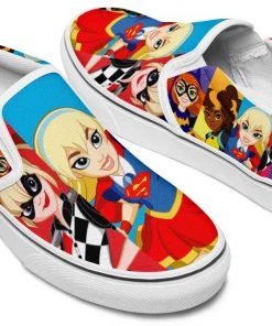 Kicks DC Super Hero Girls Slip Ons