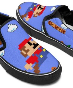 Kicks Super Mario 8Bit Slip Ons