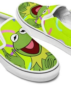 Kicks Kermit Slip Ons