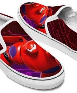 Kicks Armored Baymax Slip Ons