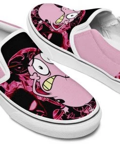 Kicks Courage The Cowardly Dog Slip Ons