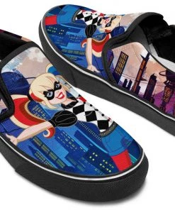 Kicks Harley Quinn DCSG Slip Ons
