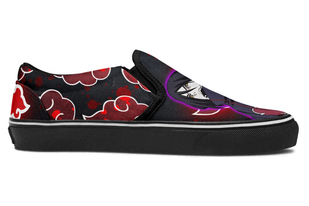 Kicks Akatsuki Orochimaru Slip Ons 12 Kicks Akatsuki Orochimaru Slip Ons
