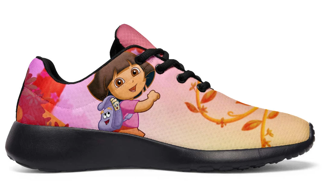 Kicks Runners Dora The Explorer Sports Shoes 8 Kicks Runners Dora The Explorer Sports Shoes