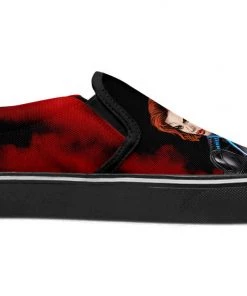 Kicks Black Widow Slip Ons