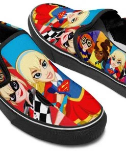 Kicks DC Super Hero Girls Slip Ons