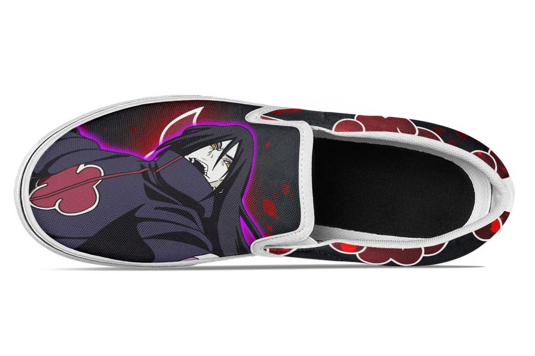 Kicks Akatsuki Orochimaru Slip Ons 3 Kicks Akatsuki Orochimaru Slip Ons