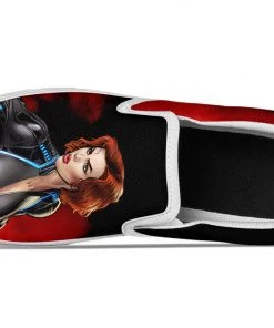 Kicks Black Widow Slip Ons