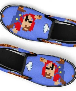 Kicks Super Mario 8Bit Slip Ons