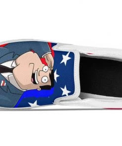 Deals CartoonKicks Store 31 Kicks American Dad Slip Ons