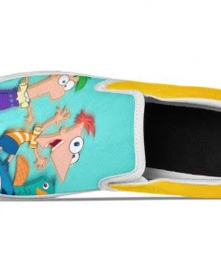 Kicks Phineas And Ferb Slip Ons
