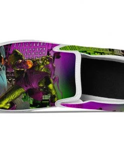 Kicks Green Goblin Slip Ons