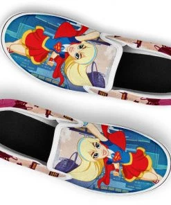 Kicks Supergirl DCSG Slip Ons
