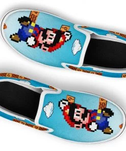 Kicks Super Mario 32Bit Slip Ons