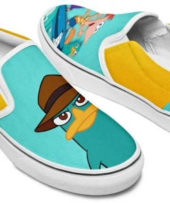 Kicks Phineas And Ferb Slip Ons 13 Kicks Phineas And Ferb Slip Ons