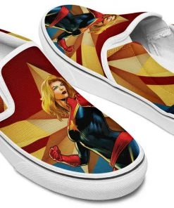 Kicks Captain Marvel Slip Ons