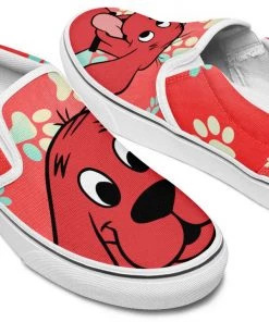 Kicks Clifford The Big Red Dog Slip Ons