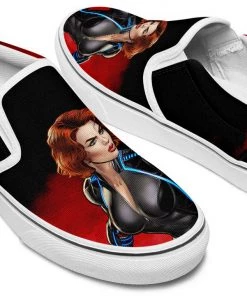 Kicks Black Widow Slip Ons