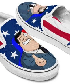 Kicks American Dad Slip Ons