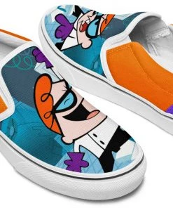 Kicks Dexter's Laboratory Slip Ons