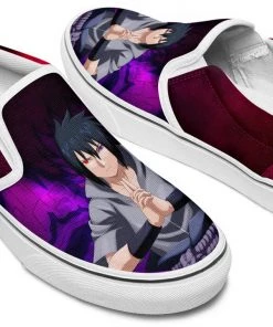 Kicks Sasuke Uchiha V2 Slip Ons