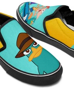 Kicks Phineas And Ferb Slip Ons 16 Kicks Phineas And Ferb Slip Ons