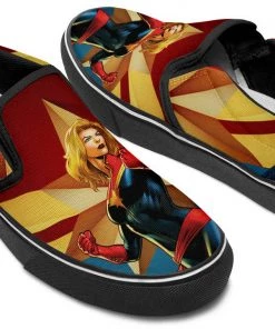Kicks Captain Marvel Slip Ons