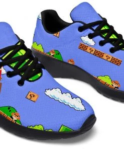 Kicks Super Mario 8Bit Sports Shoes Runners