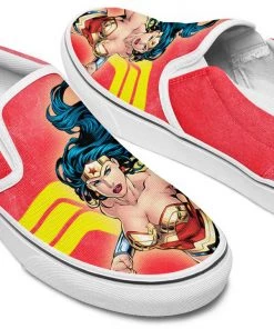 Kiks Wonder Woman Slip Ons