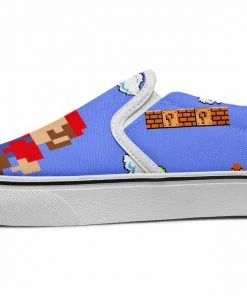 Kicks Super Mario 8Bit Slip Ons