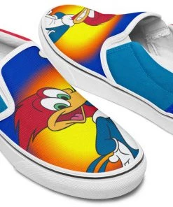 Kicks Woody Woodpecker Slip Ons