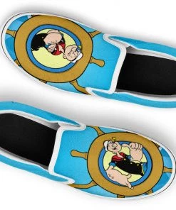 Kicks Popeye The Sailorman Slip Ons