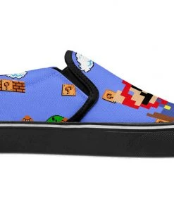 Kicks Super Mario 8Bit Slip Ons