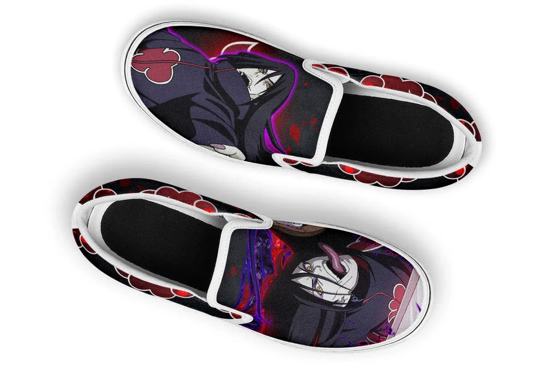 Kicks Akatsuki Orochimaru Slip Ons 5 Kicks Akatsuki Orochimaru Slip Ons