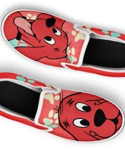 Kicks Clifford The Big Red Dog Slip Ons