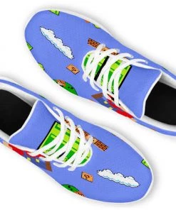 Kicks Super Mario 8Bit Sports Shoes Runners