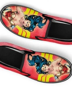 Kiks Wonder Woman Slip Ons
